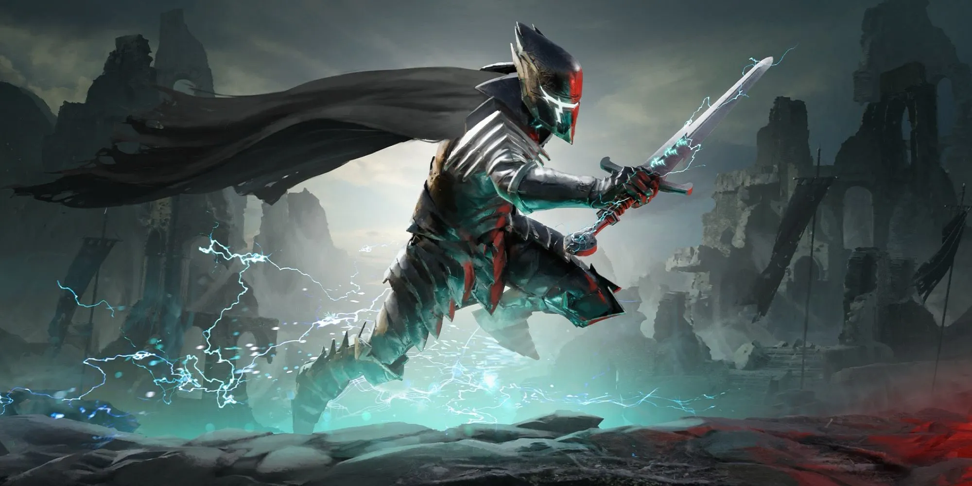 Hình ảnh minh họa game VOIN, một tựa game kết hợp DOOM và Dark Souls
