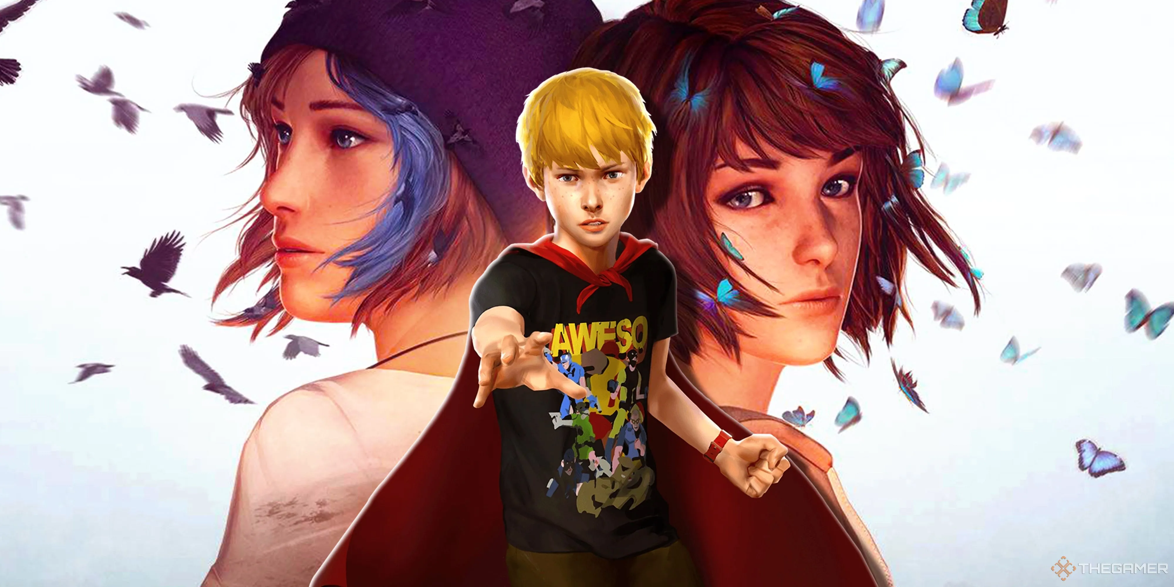 Hình ảnh tổng hợp các tựa game trong series Life is Strange, nơi Max Caulfield thể hiện khả năng thao túng thời gian độc đáo.