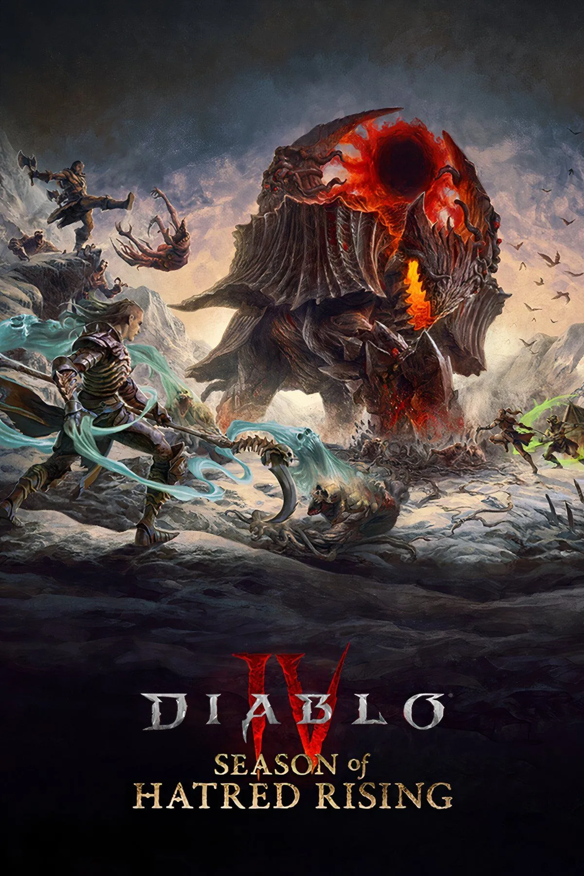 Hình ảnh tổng quan đồ họa và thế giới u ám của Diablo 4, thể hiện bản chất của trò chơi.