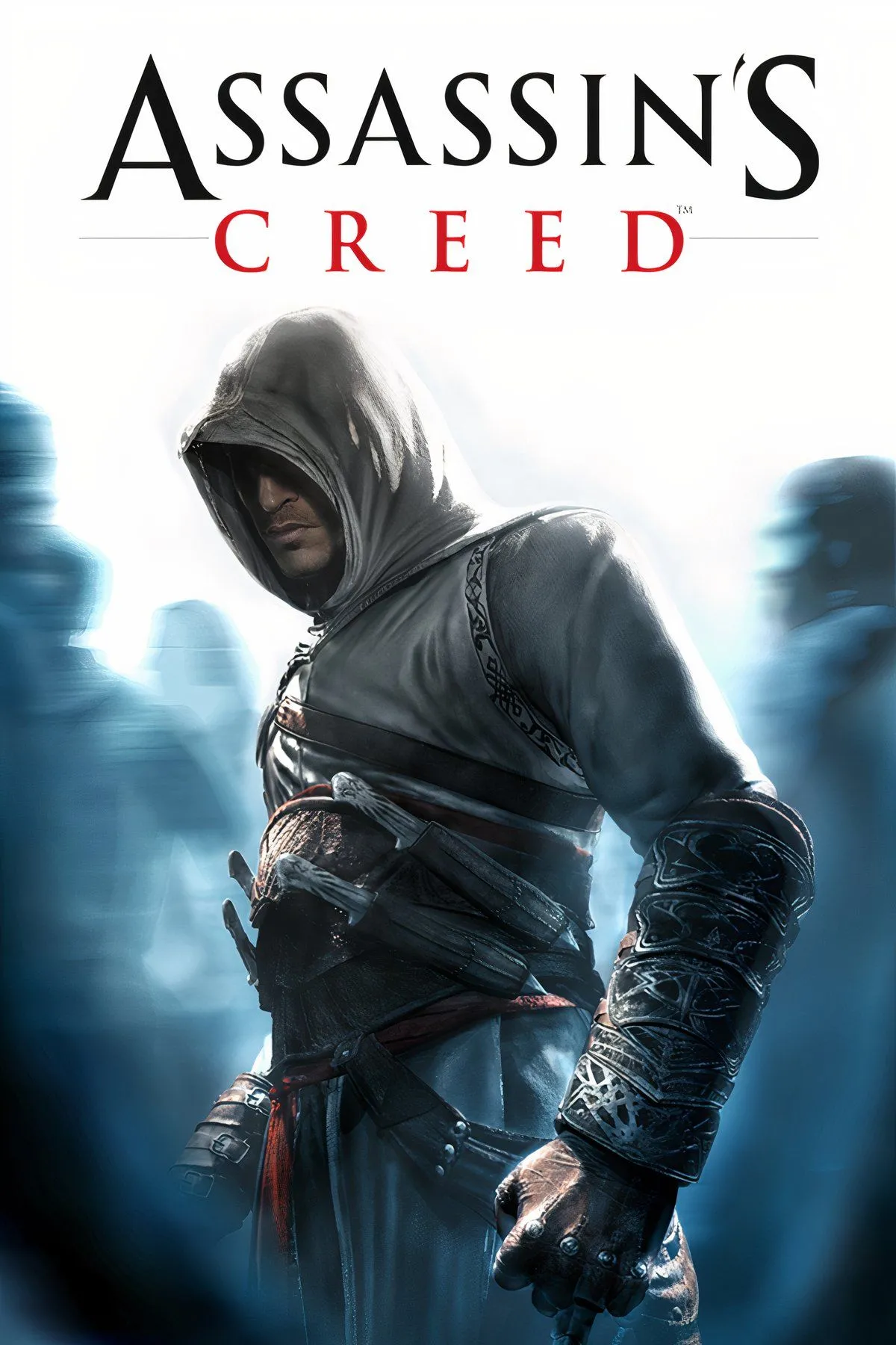Hình ảnh tổng quan về game Assassin's Creed đầu tiên, tập trung vào nhân vật chính Altair và môi trường thành phố