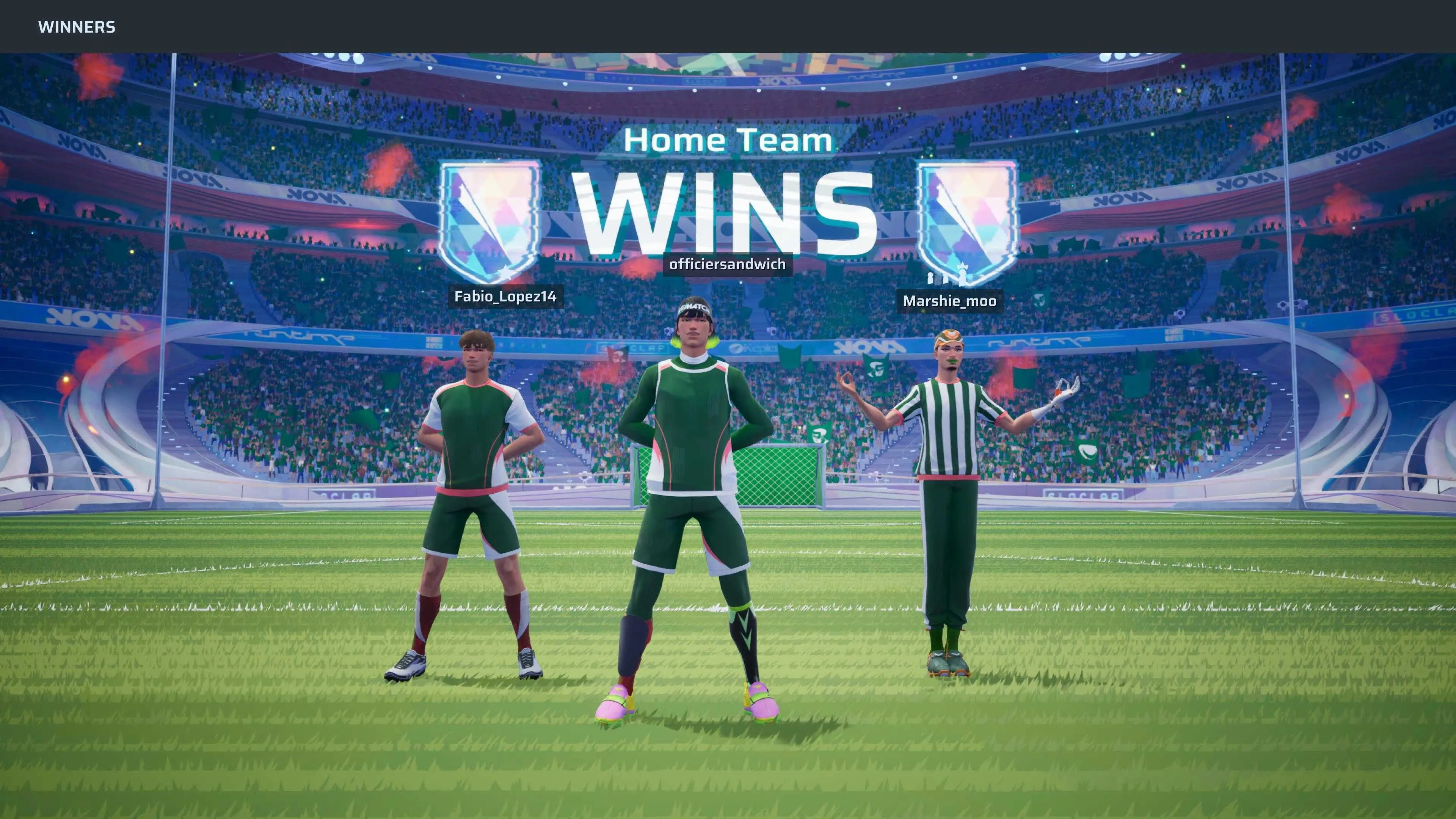 Khoảnh khắc ghi bàn thắng trong game Rematch