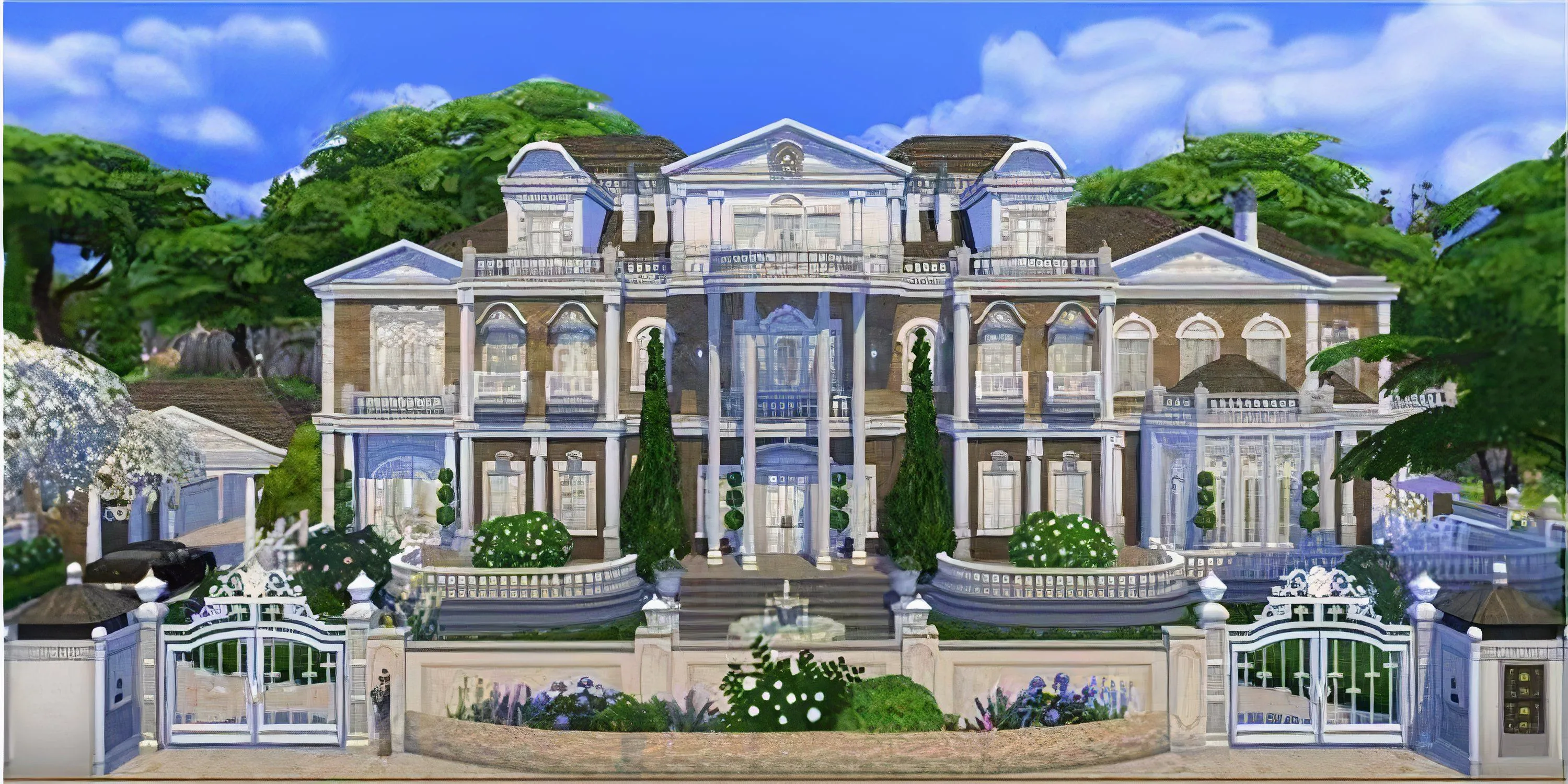 Khu đất Oakenstead trong The Sims 4, một không gian rộng lớn và sang trọng lý tưởng cho việc xây dựng di sản gia đình