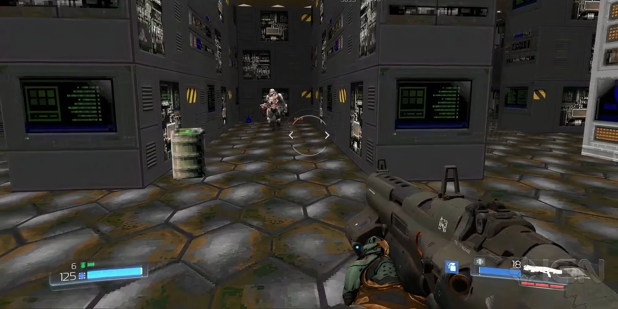 Màn chơi bí mật với đồ họa retro từ Doom gốc trong Doom 2016