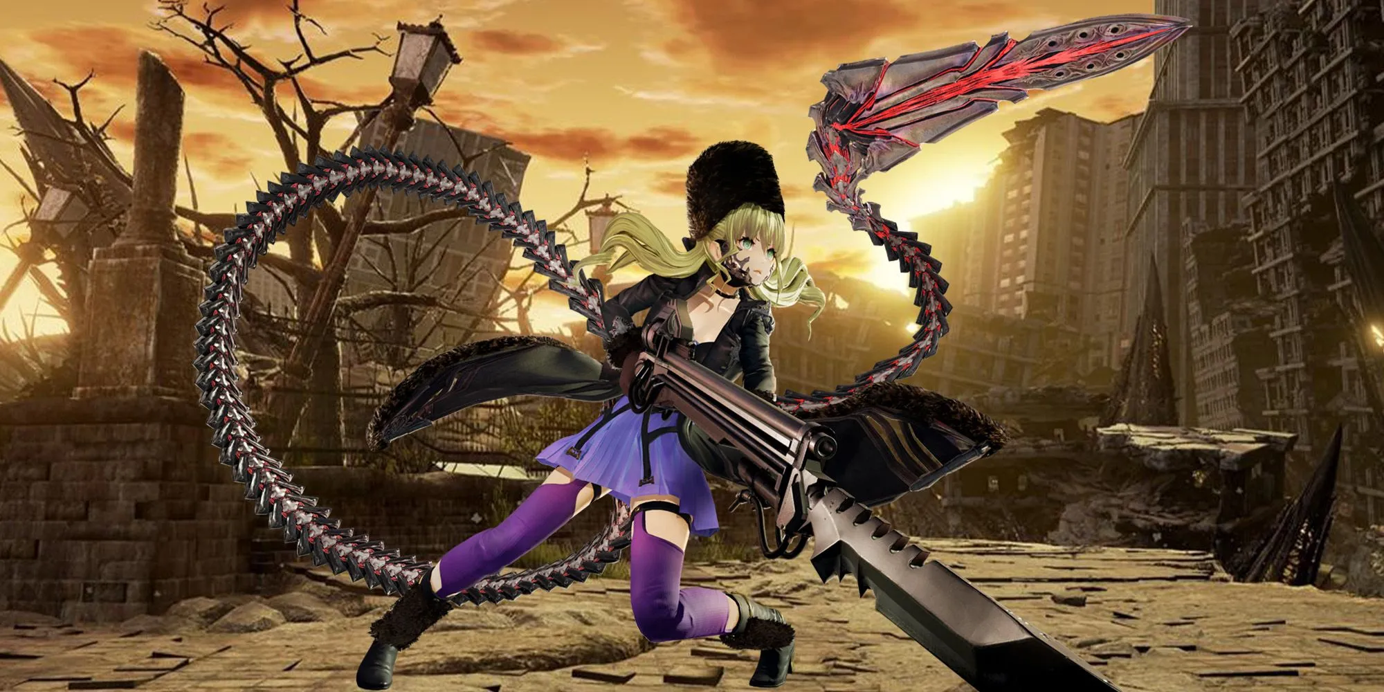 Nhân vật Mia Karnstein trong Code Vein, một tựa game nhập vai hành động theo phong cách soulslike với trải nghiệm đôi khi không mấy ấn tượng.
