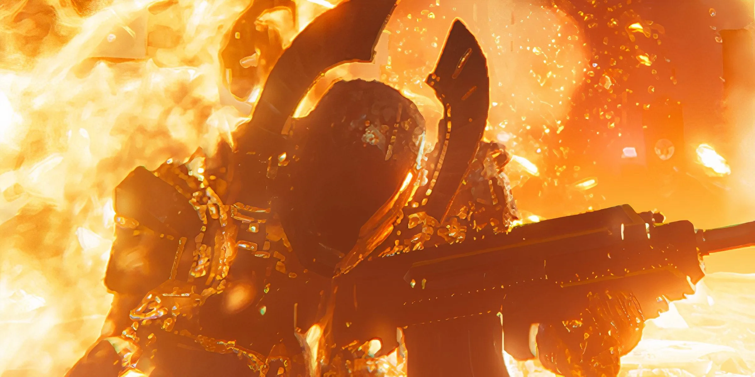 Quân đoàn Automaton Incineration Corps với các đơn vị kẻ thù mang vũ khí lửa trong Helldivers 2