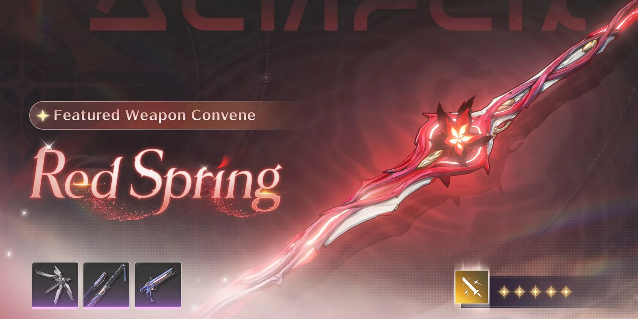 Red Spring: Banner vũ khí giới hạn cho Camellya trong Wuthering Waves 1.4.