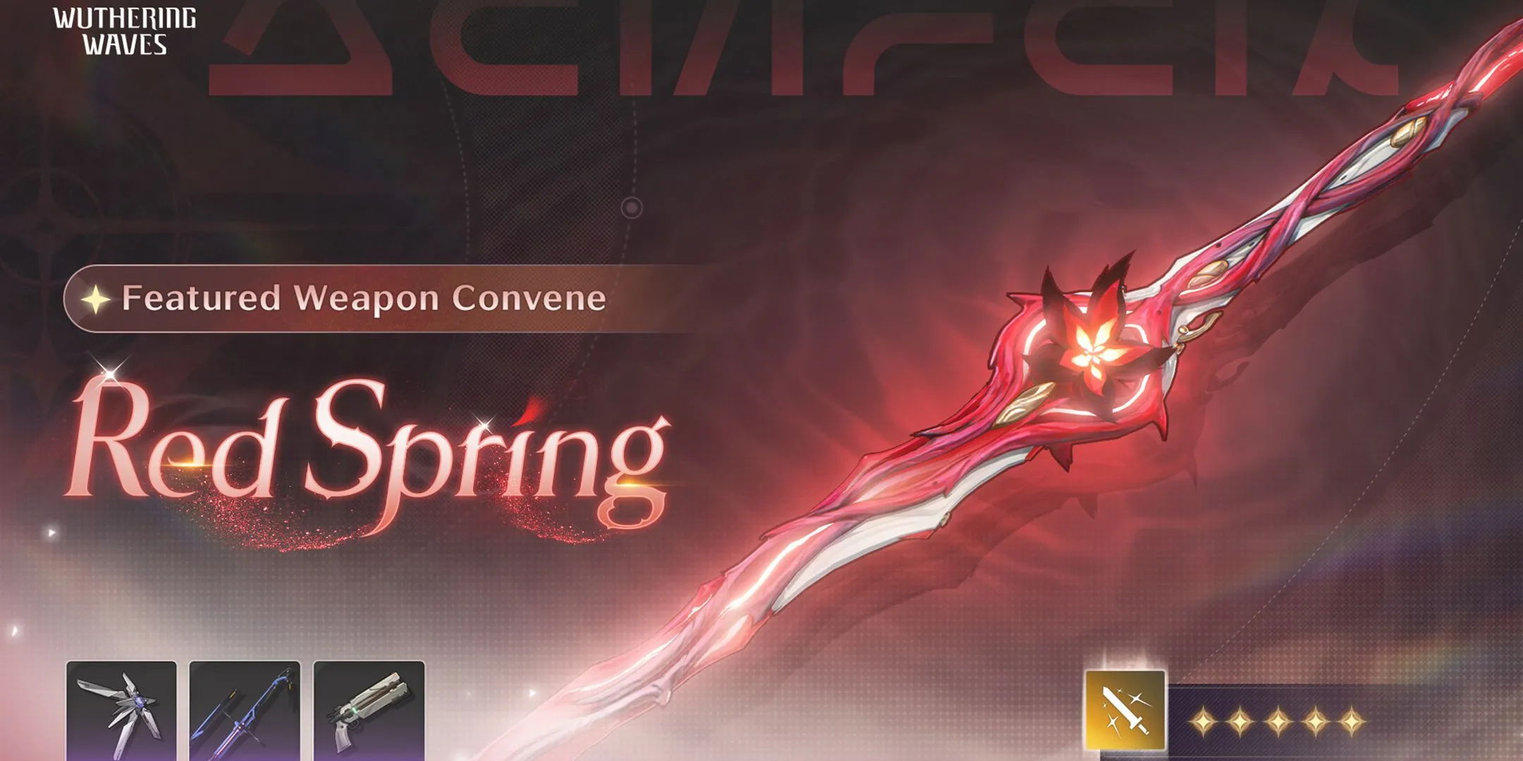 Red Spring: Banner vũ khí giới hạn cho Camellya trong Wuthering Waves 2.2.