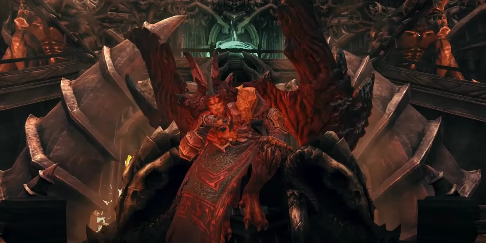 Samael, con quỷ cấp cao với khả năng dịch chuyển và ma thuật trong Darksiders 2