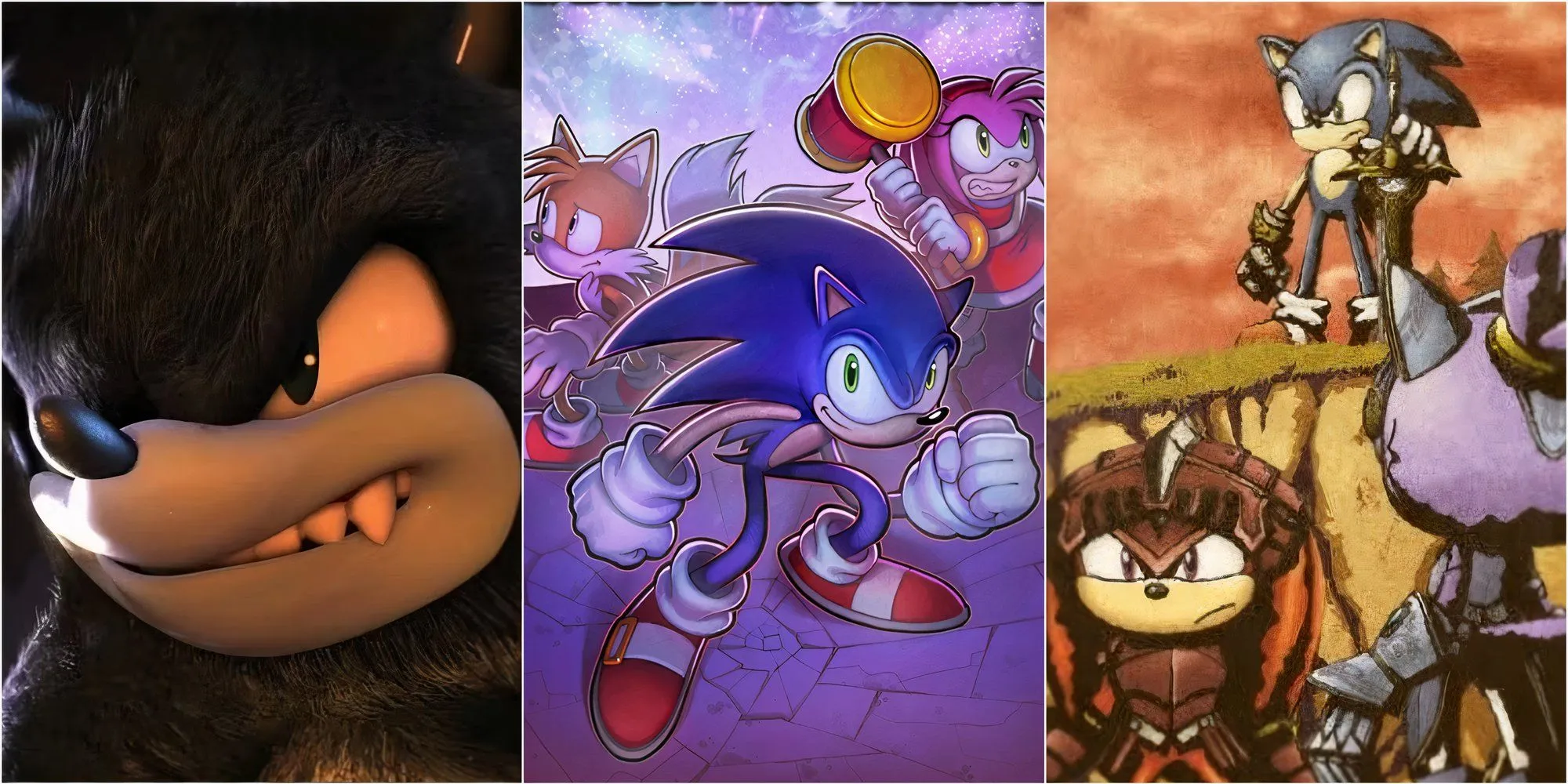 Sonic the Hedgehog với phong thái quyết đoán, sẵn sàng cho những cuộc phiêu lưu đầy tốc độ và bất ngờ