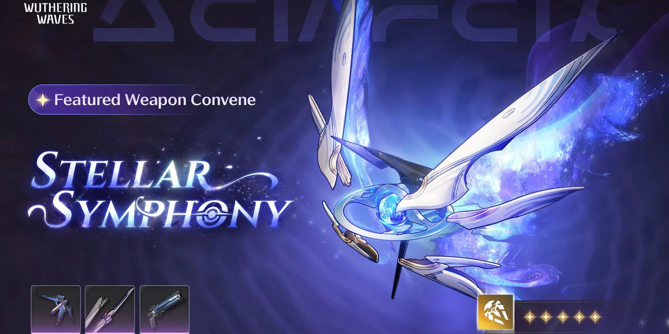 Stellar Symphony: Banner vũ khí giới hạn cho The Shorekeeper trong Wuthering Waves 2.2.
