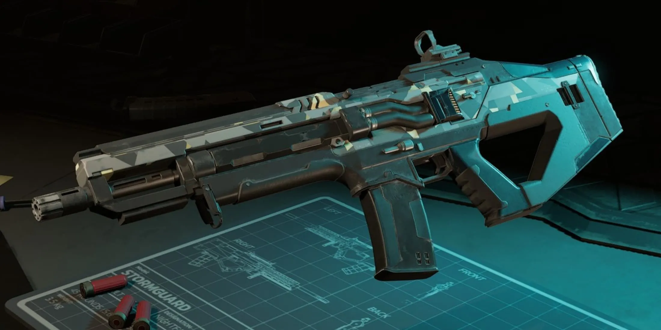 Súng trường tấn công Wraith tùy chỉnh trong Killing Floor 3, minh họa khả năng tùy biến vũ khí