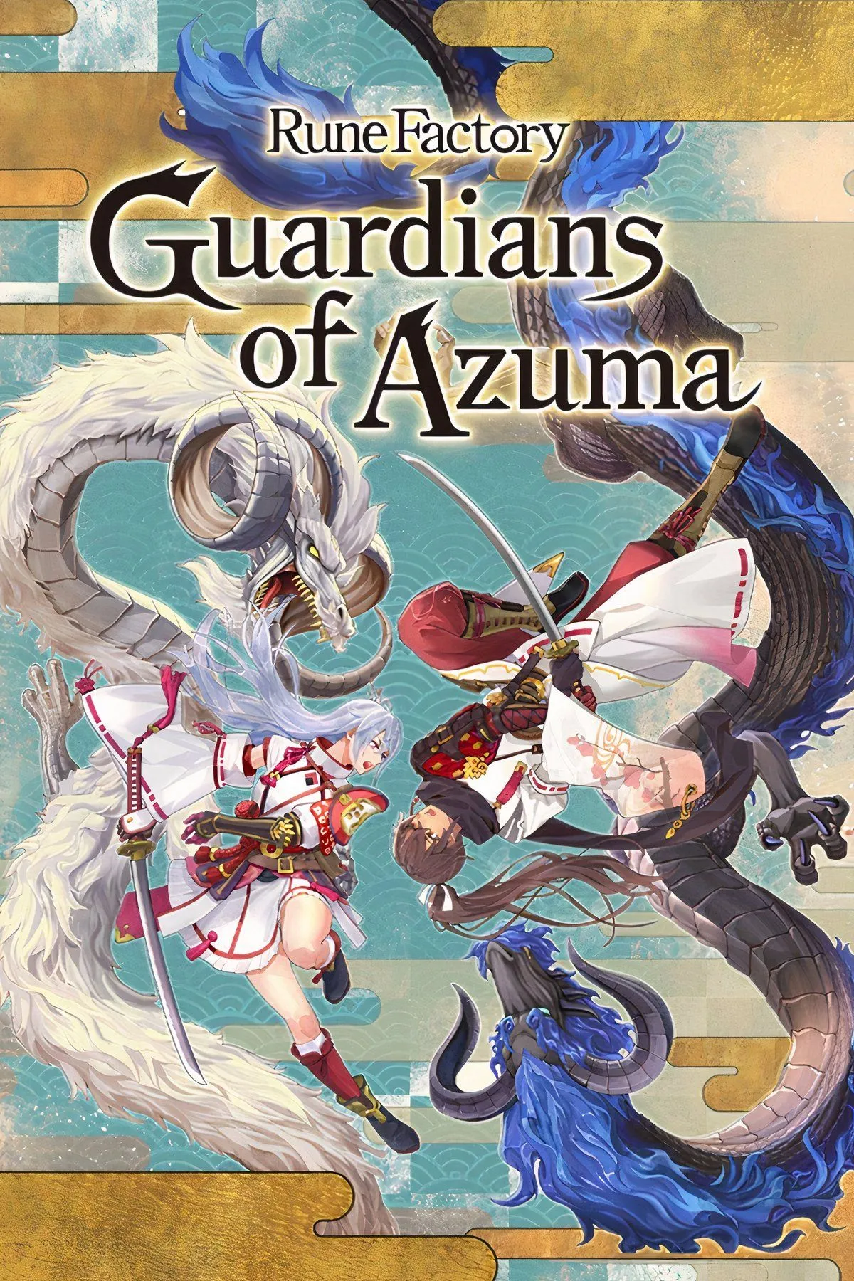 Tổng hợp các hình ảnh giới thiệu về gameplay của Rune Factory Guardians of Azuma, bao gồm quản lý trang trại, phiêu lưu, và tương tác nhân vật