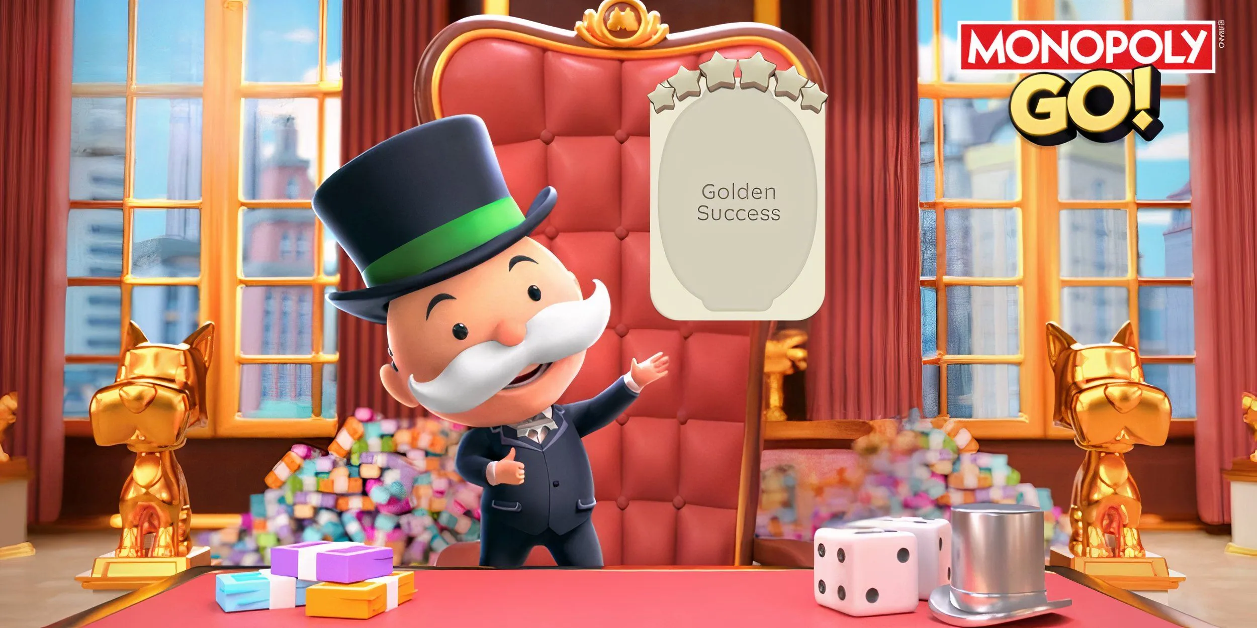Tổng quan Sticker 6 sao quý hiếm trong Monopoly GO