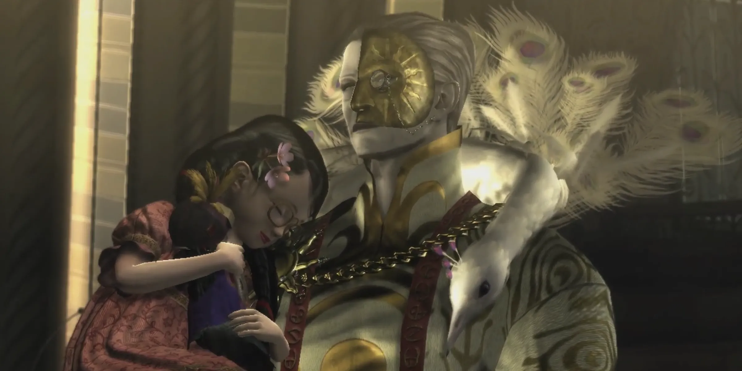 Trận đấu mãn nhãn với Father Balder, trùm cuối trong game hành động Bayonetta
