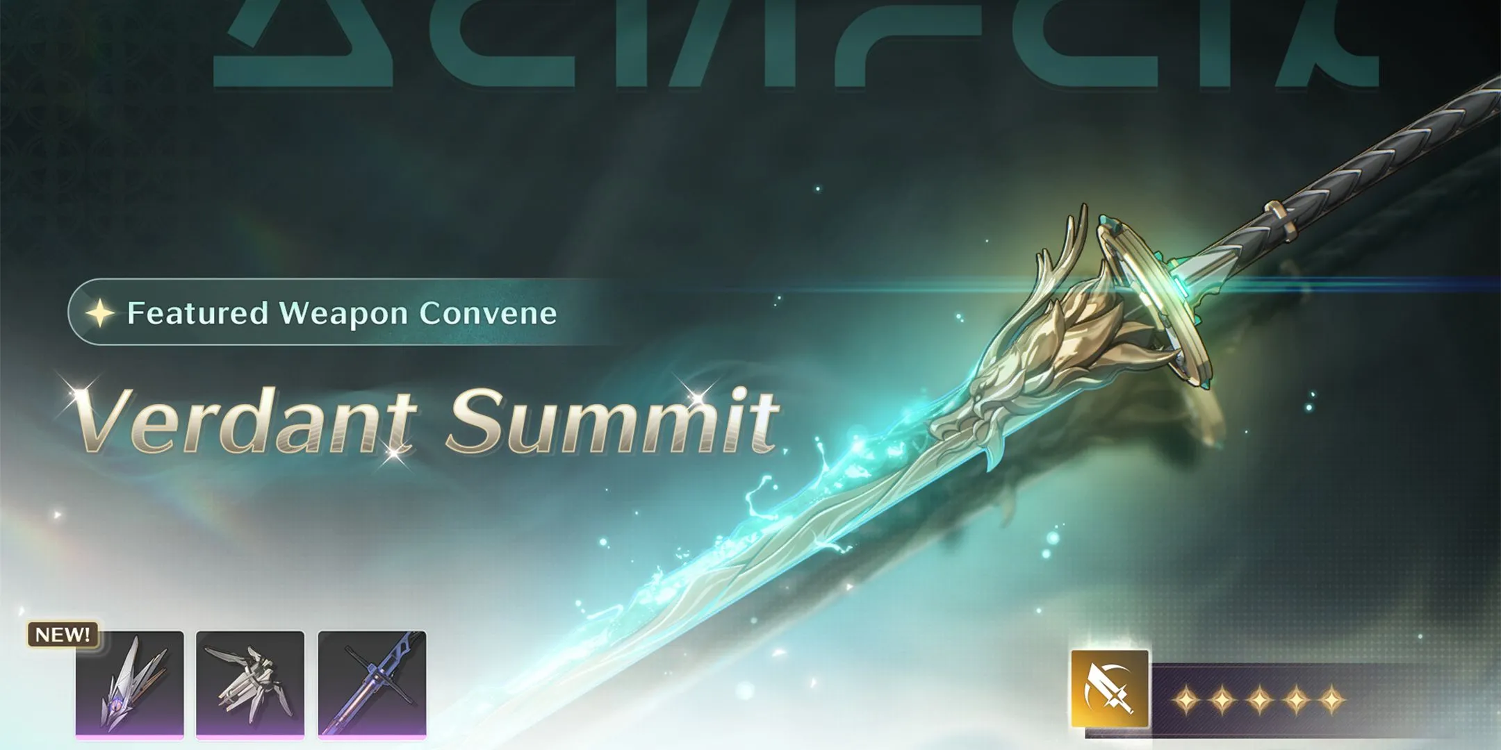 Verdant Summit: Banner vũ khí giới hạn cho Jiyan trong Wuthering Waves 1.3.