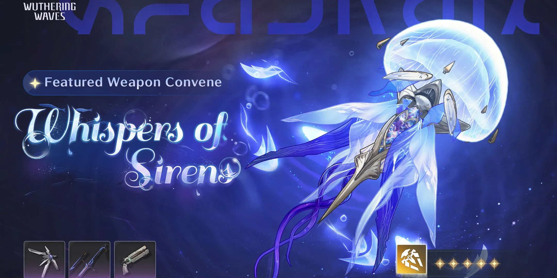 Whispers of Sirens: Banner vũ khí giới hạn cho Cantarella trong Wuthering Waves 2.2.