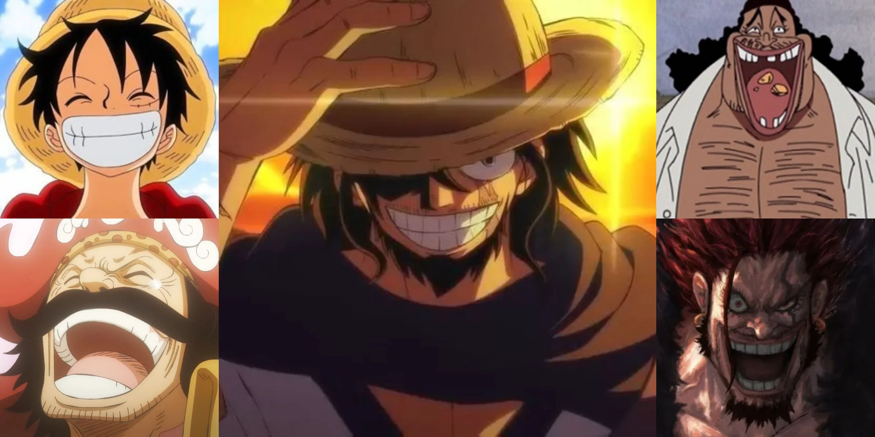 Whitebeard, Rocks và Roger - ba huyền thoại định hình kỷ nguyên Hải Tặc trong One Piece.
